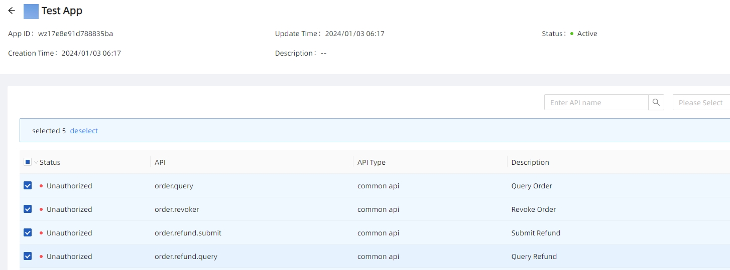 Diagram for Obtaining API Access Authorization